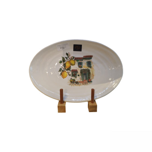 Fuente Ovalada Limón - Casa Italy Oval