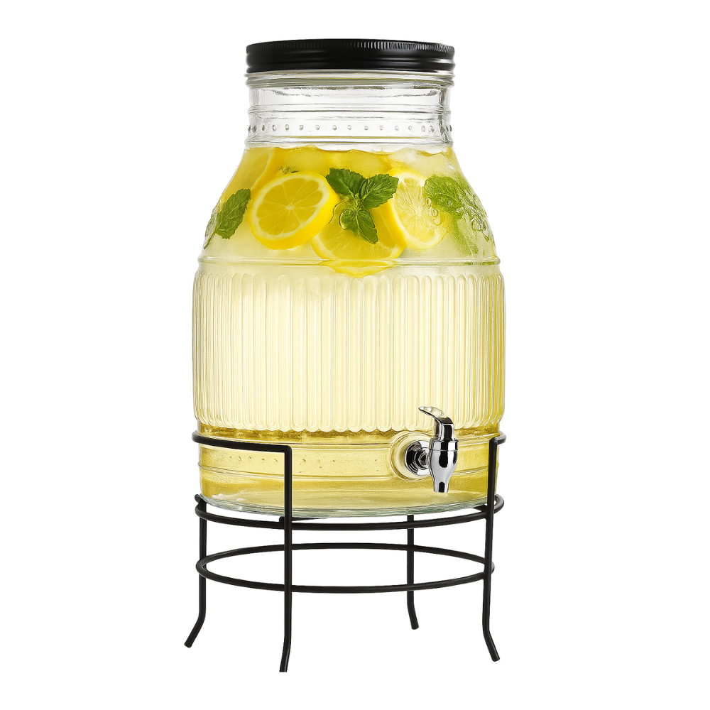 Dispensador de Bebidas con Soporte - 2 Galones