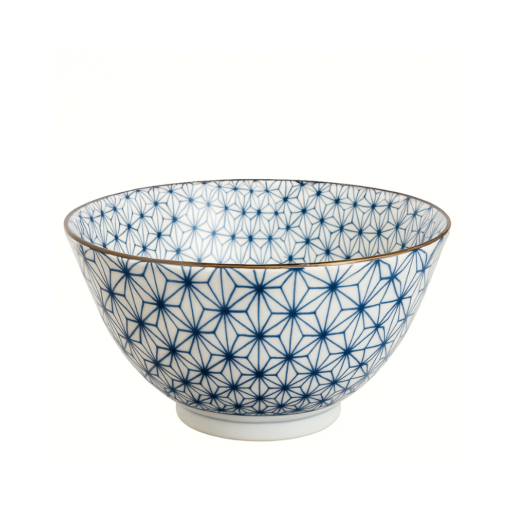 Bowl Hondos de Porcelana – Japón Azul