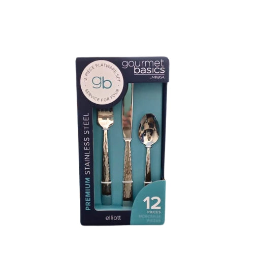 Set de Cubiertos Mikasa – 12 Piezas para 4 Personas