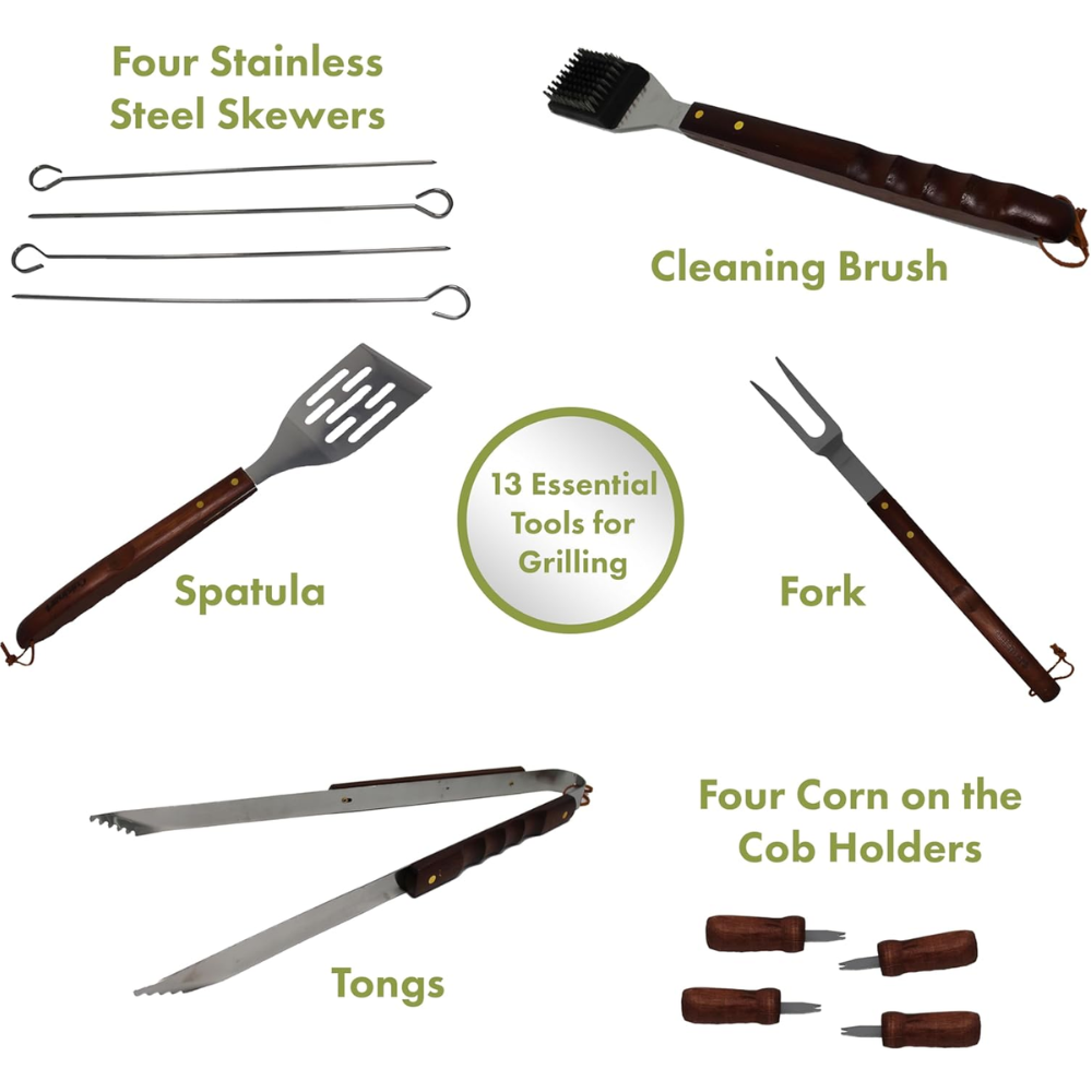 Set Parrillero Cuisinart – 13 Piezas