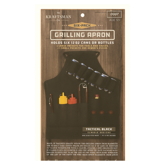 Delantal para Parrilla – Grilling Apron 6 Pack