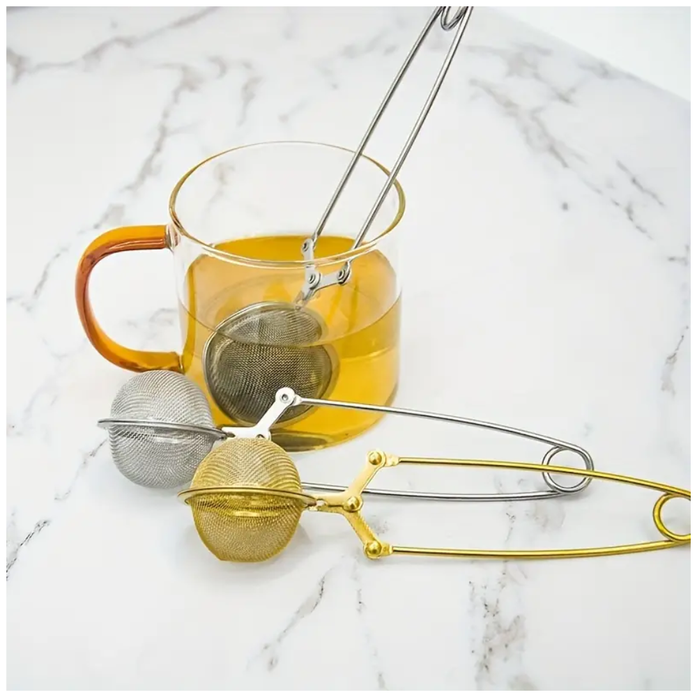 Infusores para Té Dorados