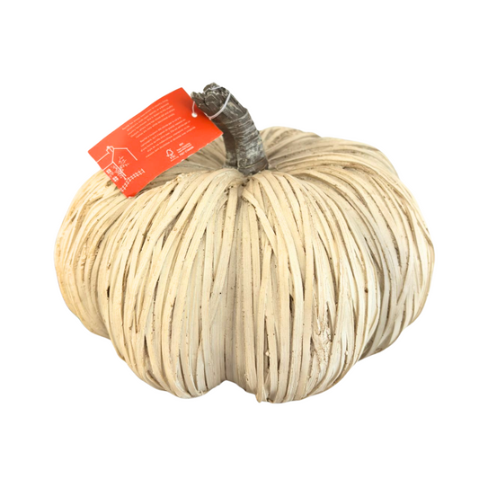 Calabaza de Madera Beige – The Farmhouse