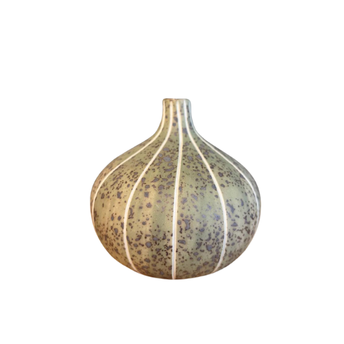 Florero Congo Tiny L White Stripes – Cerámica