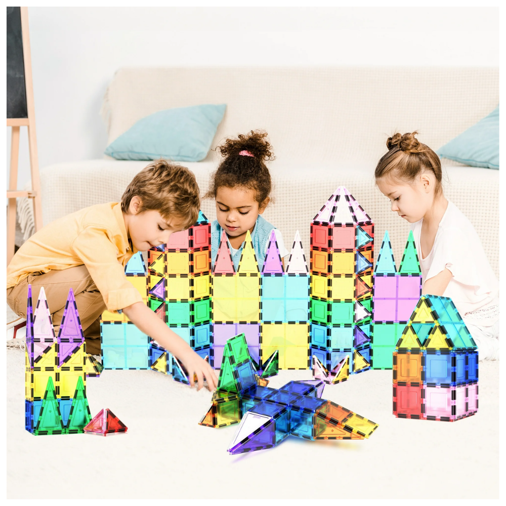 Pista Magnética 3-D Building 100 pz Picasso Tiles
