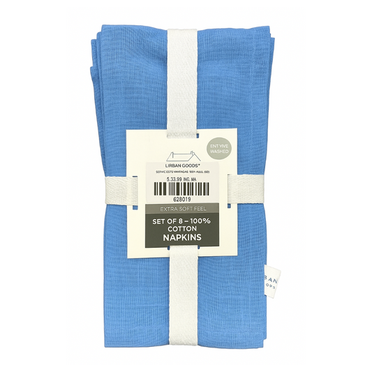 Servilletas de Tela Azules - Farmhouse