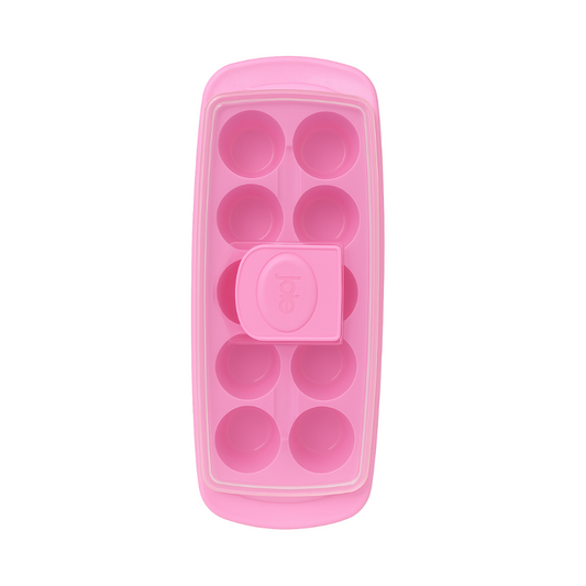 Moldes de Hielo Rosados con Tapa