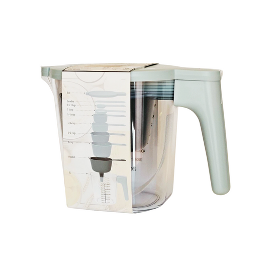 Tazas Medidoras Gris - Gourmet