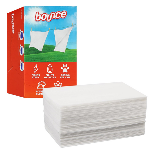 Hojas Antiagurras para Secadora – 400 hojas Bounce