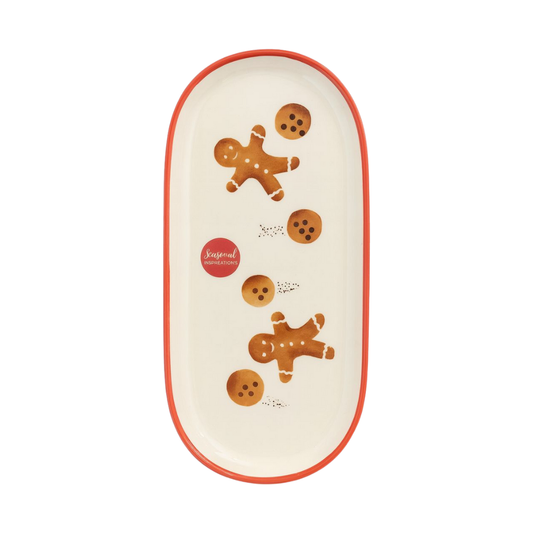 Bandejas Ginger Bread - Cerámica Navidad