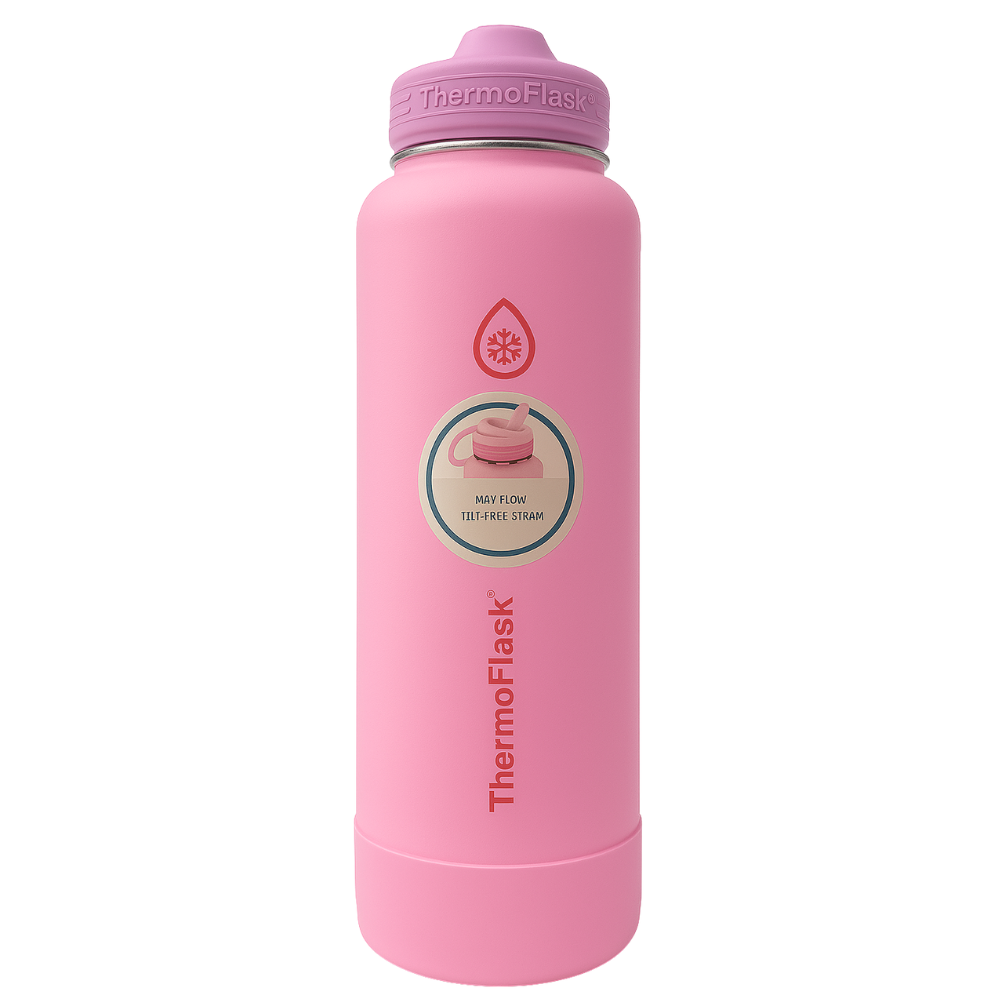 Termo Rosado 1200 ml – ThermoFlask