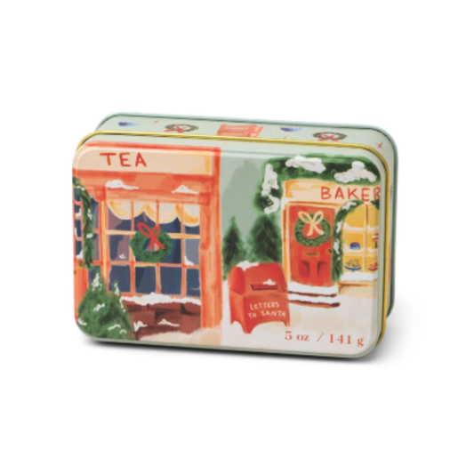 Latas Navideñas Naranja Dulce y Abeto – 5 oz