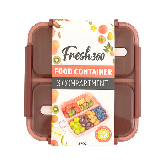 Lonchera Rosa Palo - 3 Compartimientos