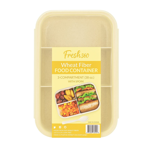 Lonchera Amarilla - 3 Compartimientos