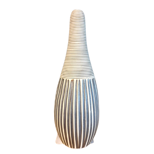 Florero Modo Mini Wood Stripes – Cerámica