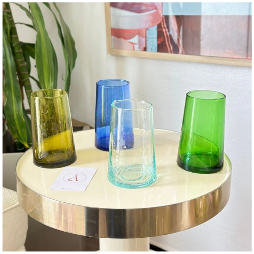 Vaso Cónico Beldi Transparente - set 1