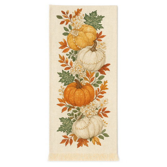 Camino de Mesa Calabazas Naranja Cupcakes