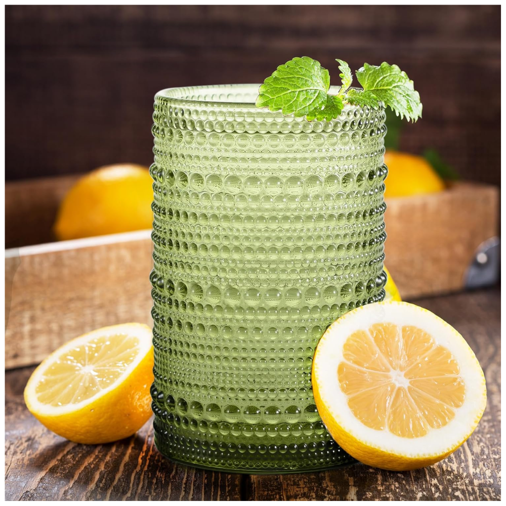 Vasos Verde 15,2 oz - Set de 4