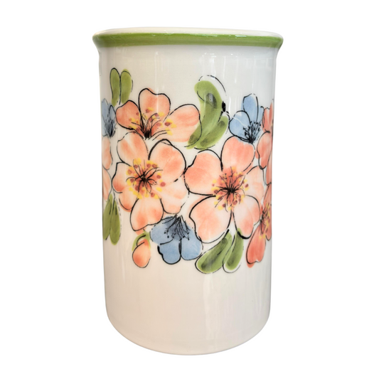 Porta Utensilios Floral Verde – Italy