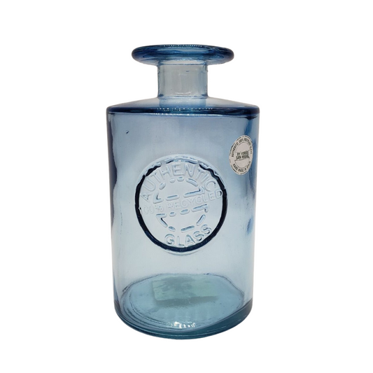 Florero de Vidrio Azul (S)