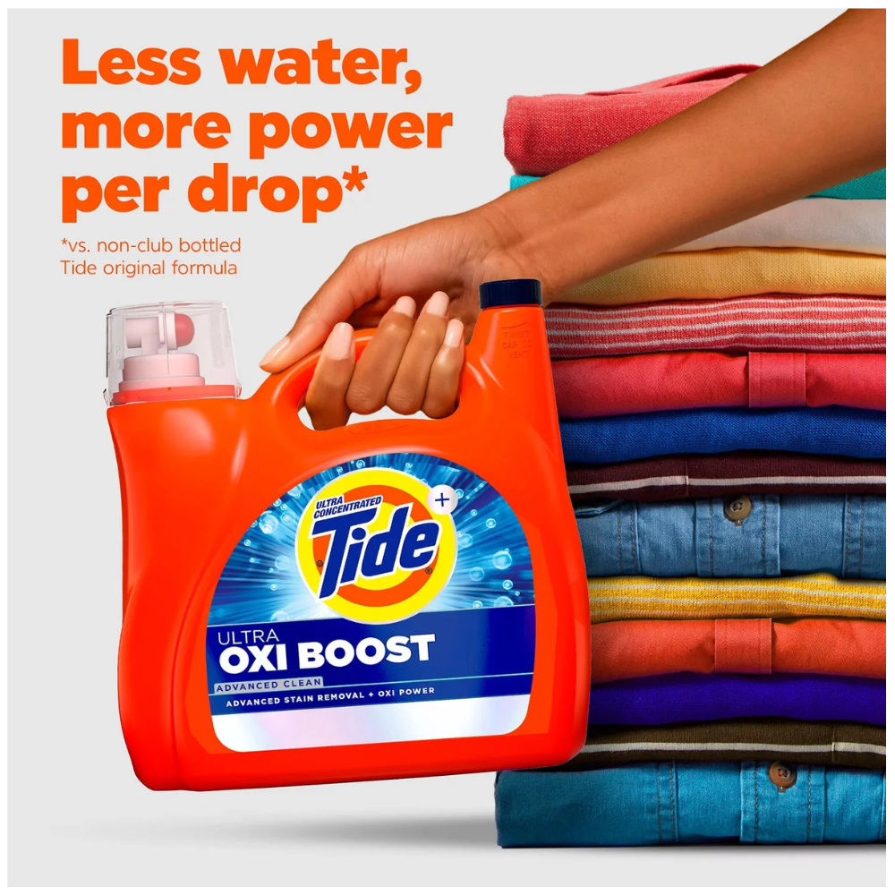 Detergente Líquido Tide Ultra Oxi - Boost Advanced Clean