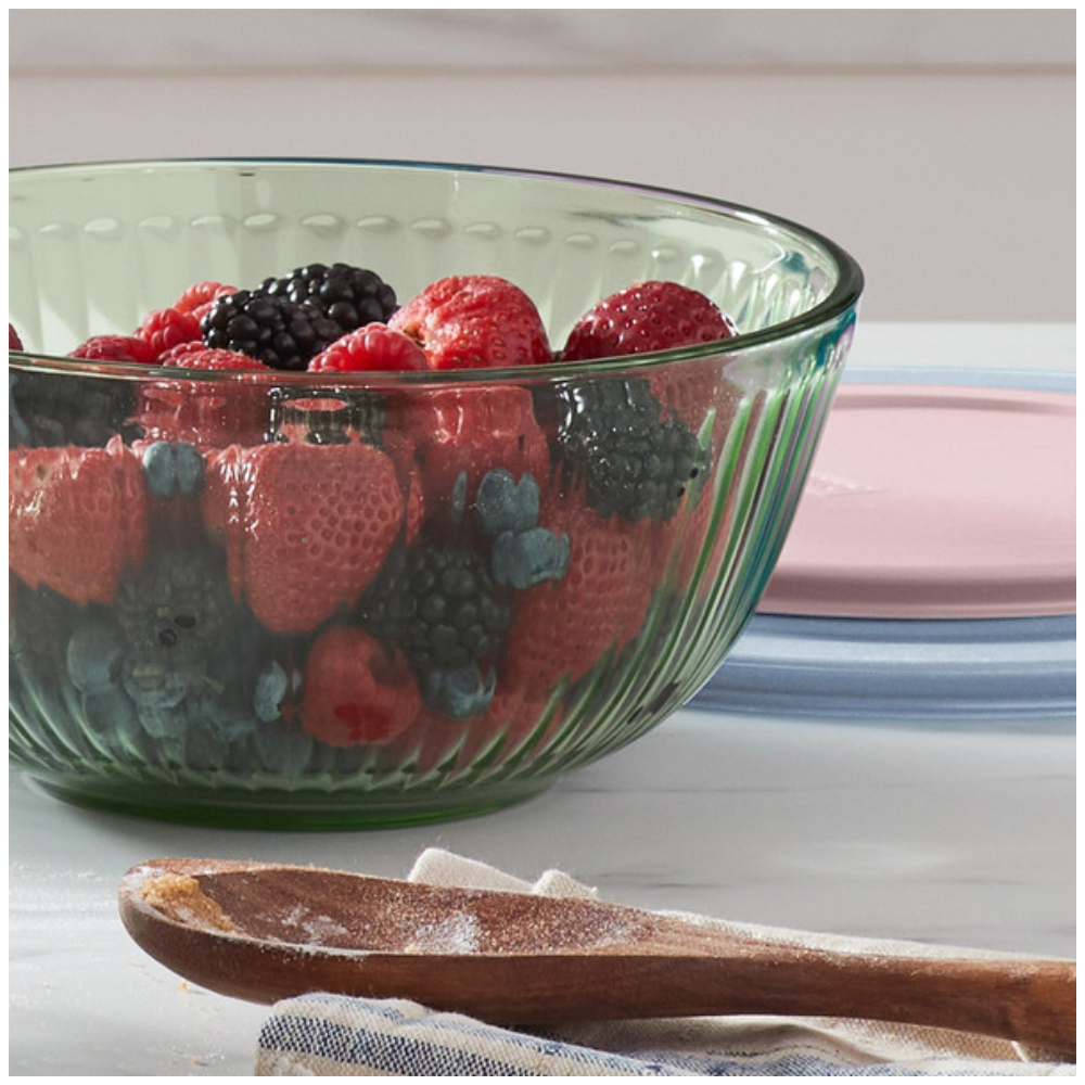 Bowls con Tapa Pyrex Colores – Set de 8 Piezas