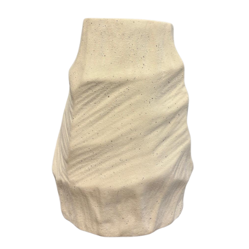 Jarrón Cuadrado Textured