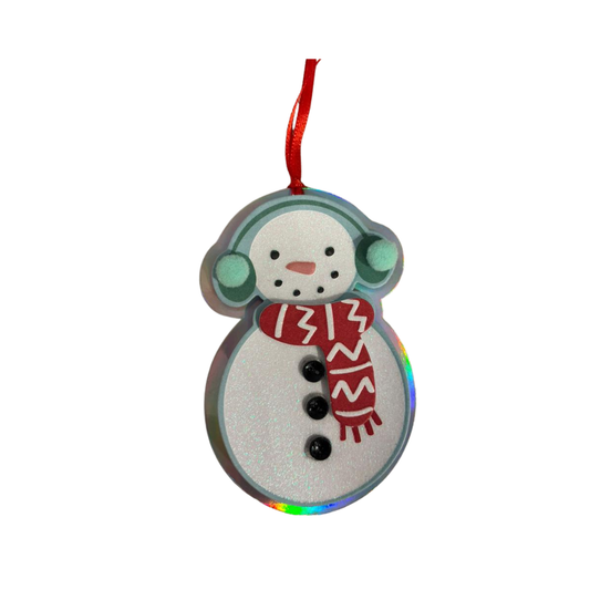 Etiquetas Decorativas Navideñas Muñeco