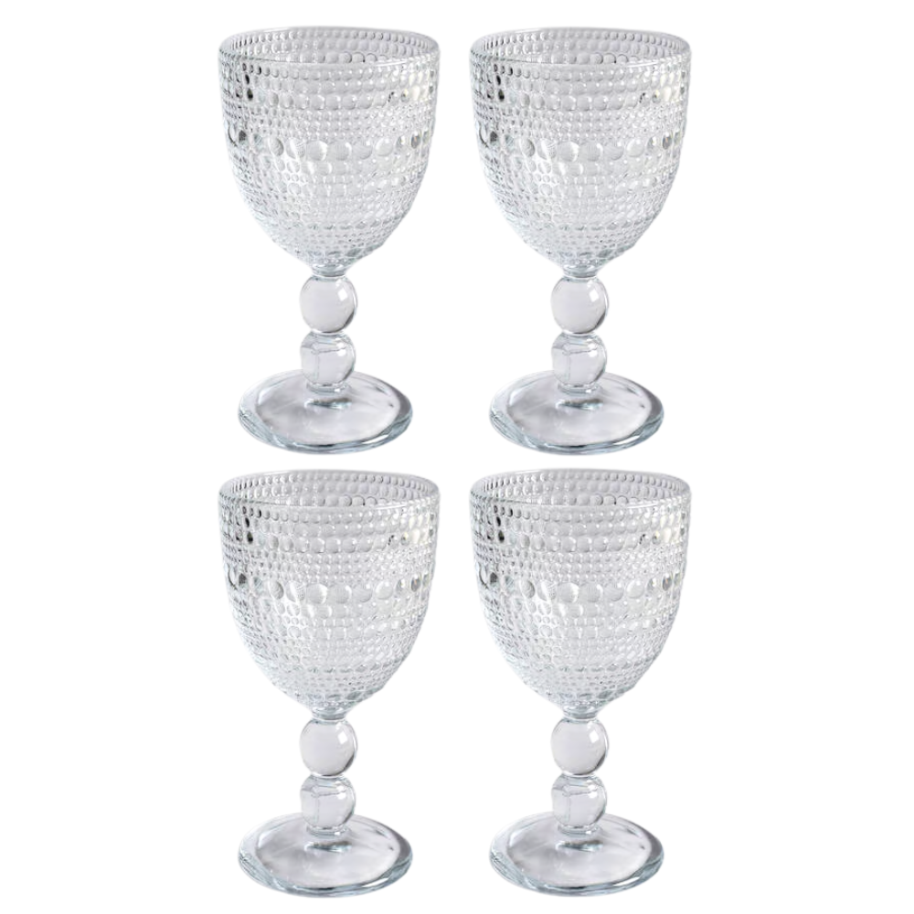 Copas Transparente – Set de 4