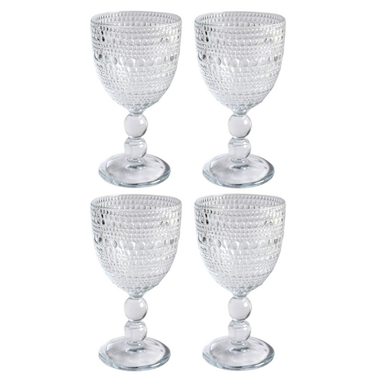 Copas Transparente – Set de 4