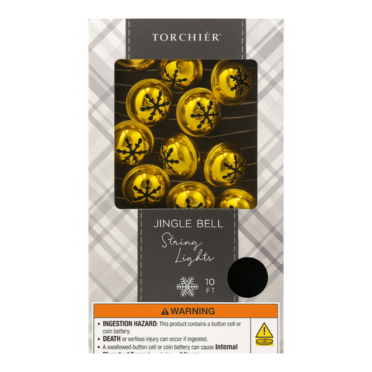 Luces Cascabeles Dorados Torchier – Metal