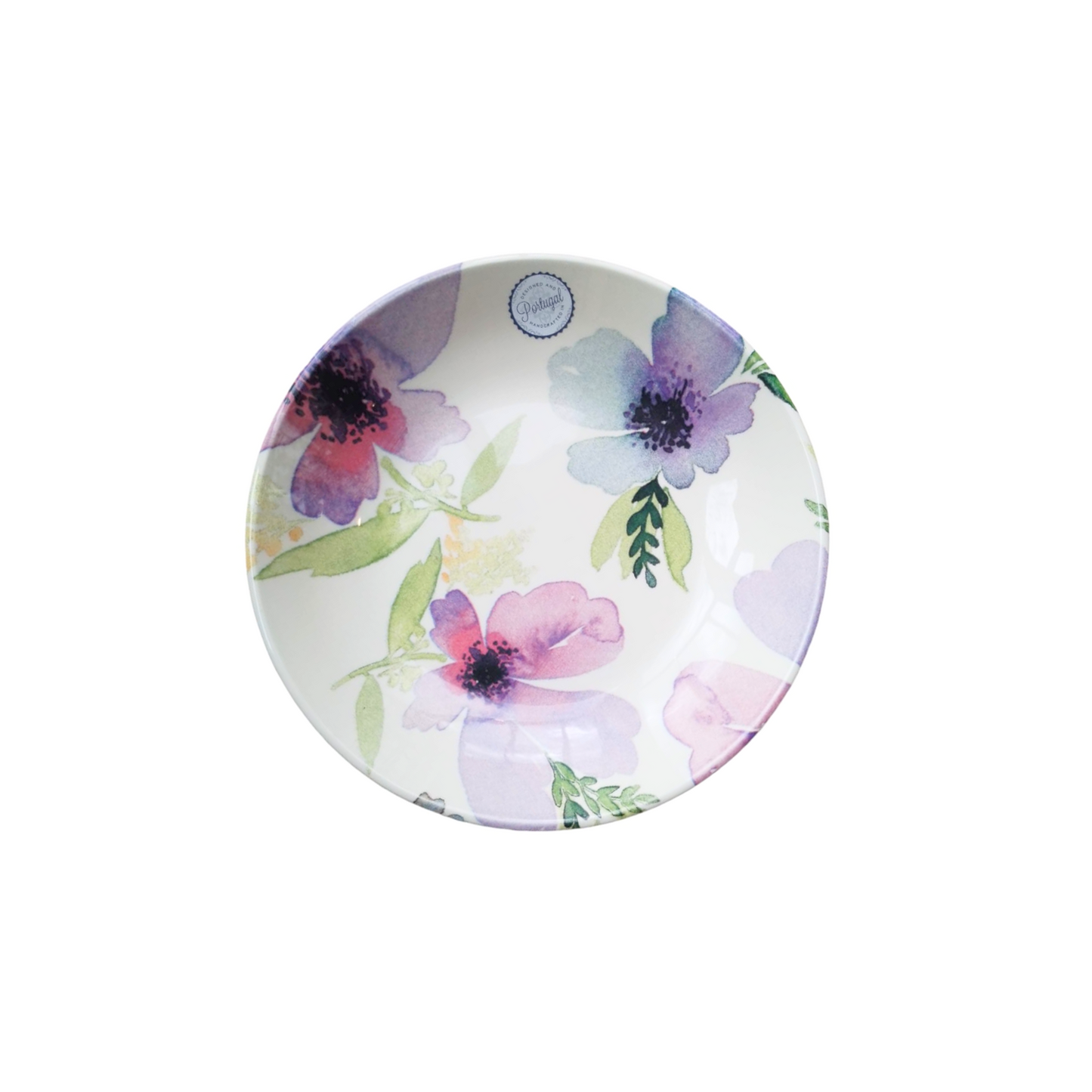 Plato Flores Violeta M - Portugal