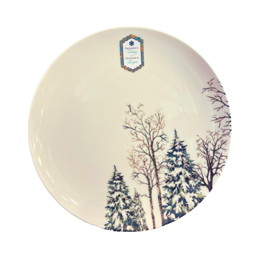 Plato Redondo Árboles de Navidad – Turquía