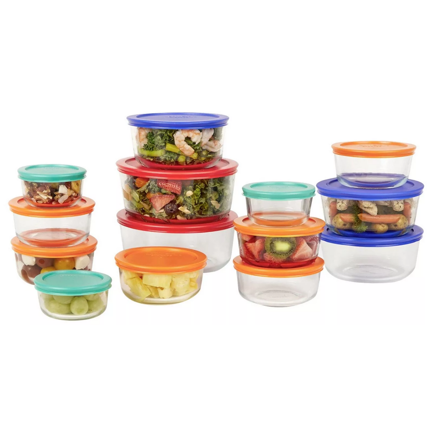 Contenedores Herméticos con Tapa 28U - PYREX