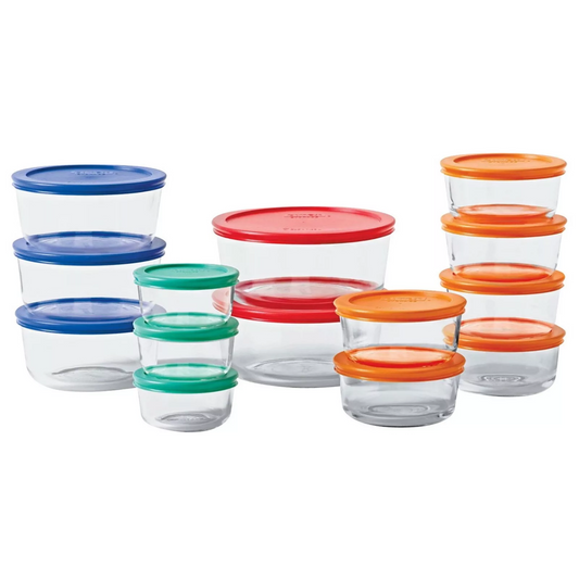Contenedores Herméticos con Tapa 28U - PYREX