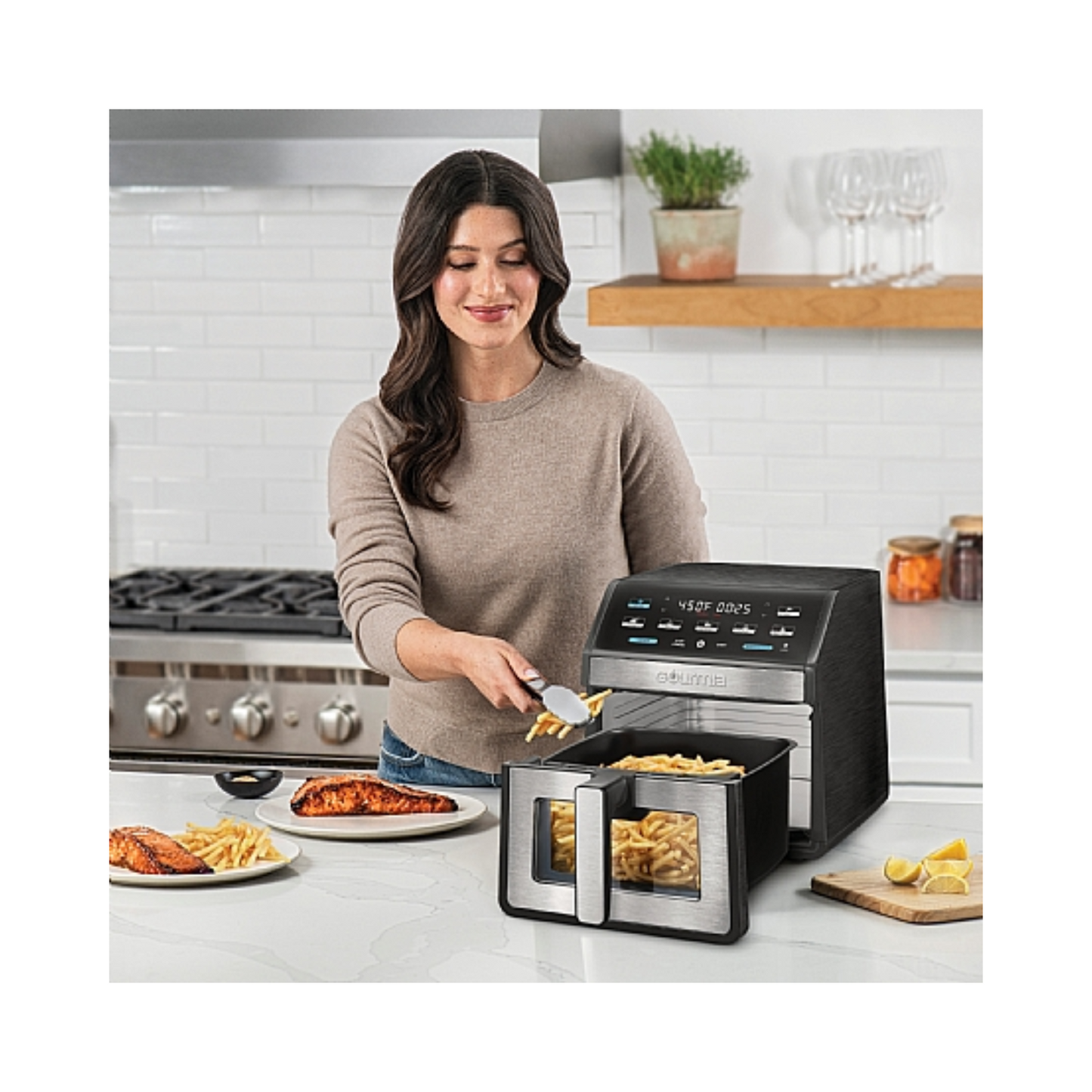 Freidora de Aire Digital - Gourmia Red