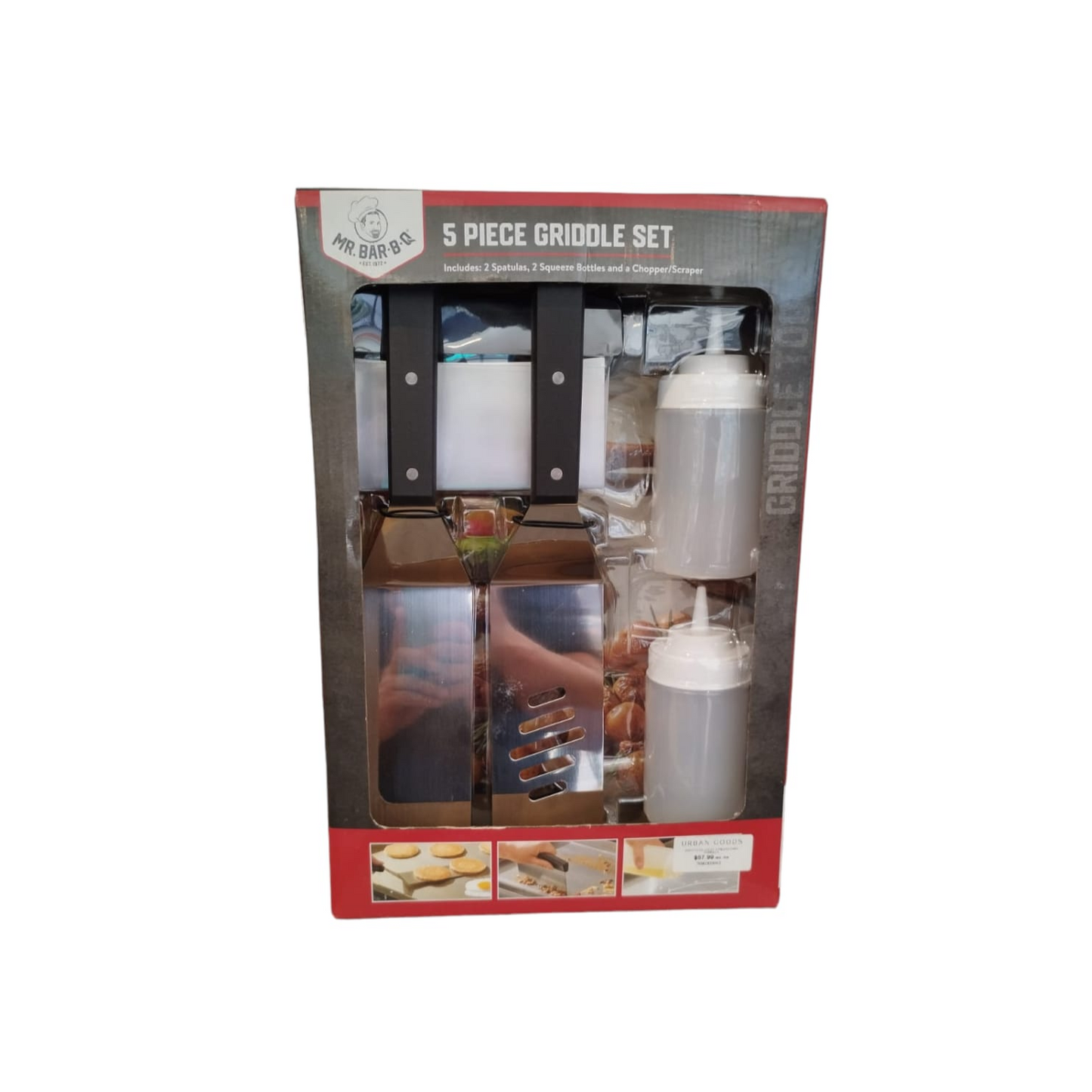 Juego de Espatulas 5 piece - Mr Bar.B.Q