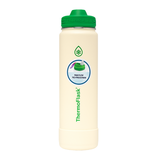 Termo Beige 710 ml – ThermoFlask