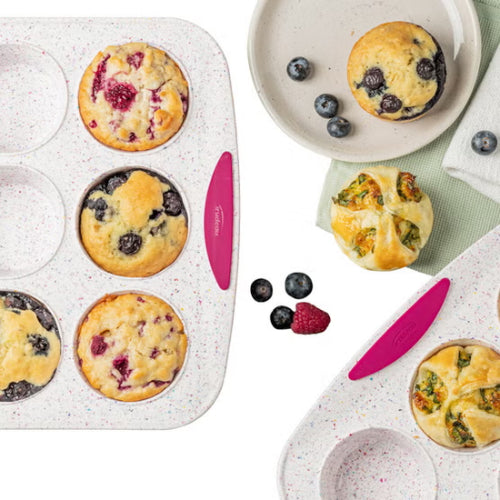 Set de 2 Moldes de Silicona para Muffins - Trudeau