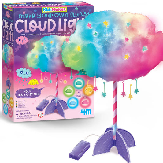 Haz tu propia nube de colores DIY
