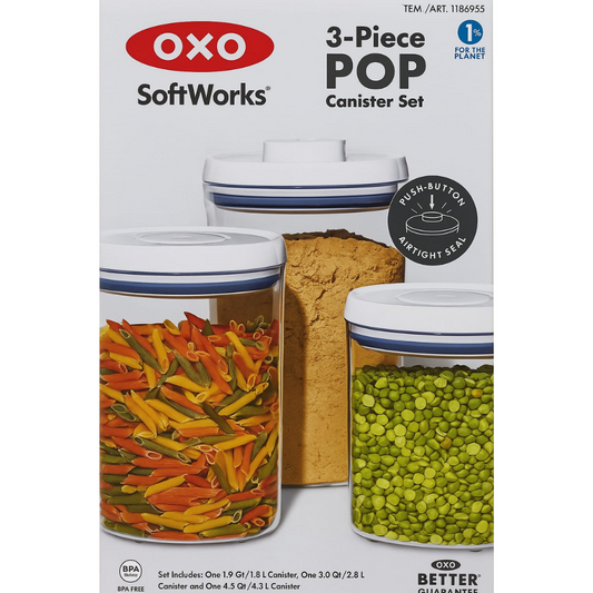 Contenedores Herméticos 3Pz - POP