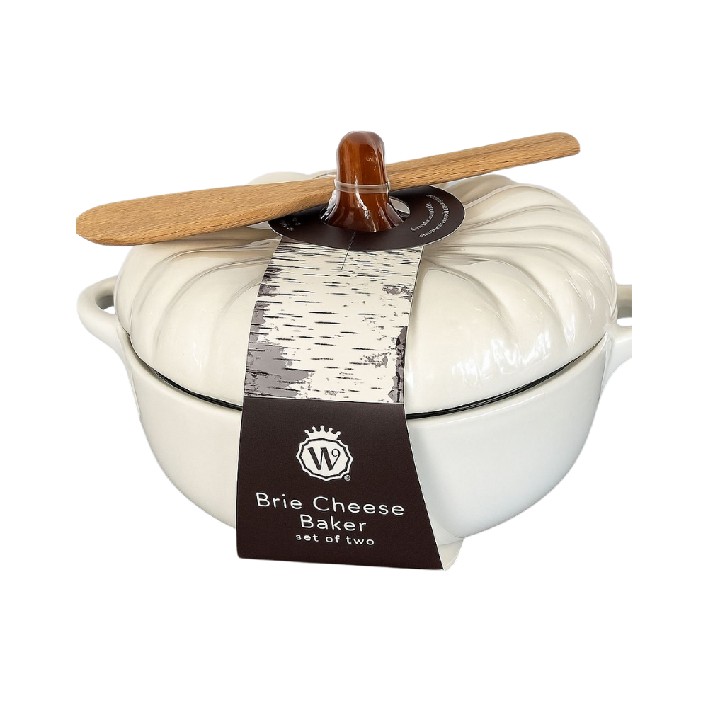 Cacerola de Brie Calabaza Blanca