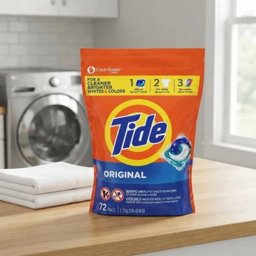 Detergente Tide PODS Fragancia Original – 42 cápsulas