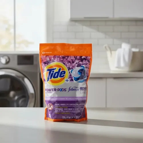 Tide Spring & Renewal - Febreze Odor Eliminators 18 cápsulas