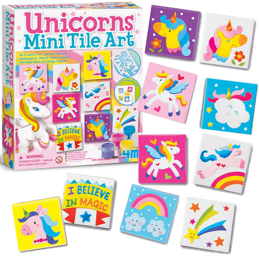 Arte de Mosaico de Unicornios