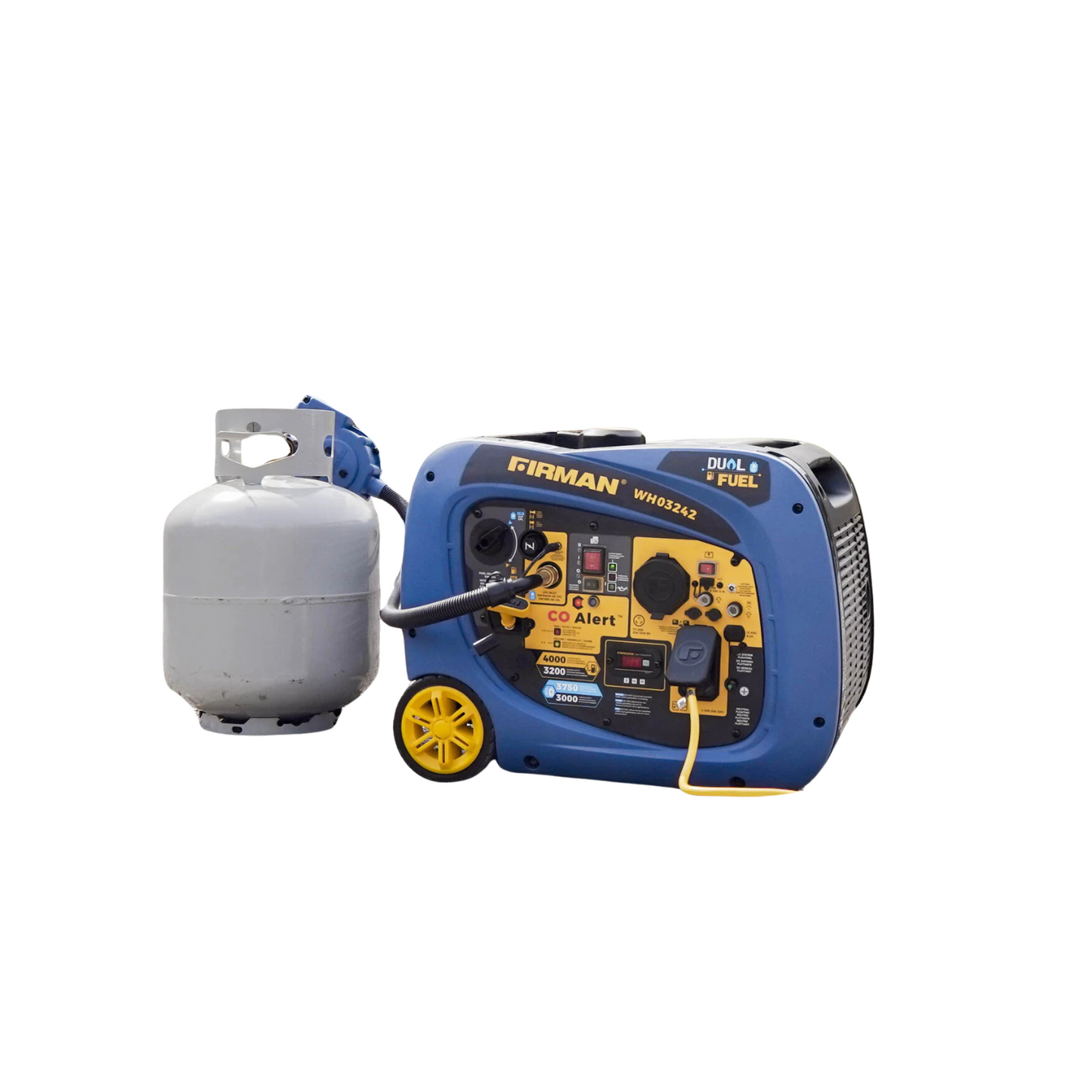 WH03242 - Generador Inversor a Combustible Dual Firman 4000W