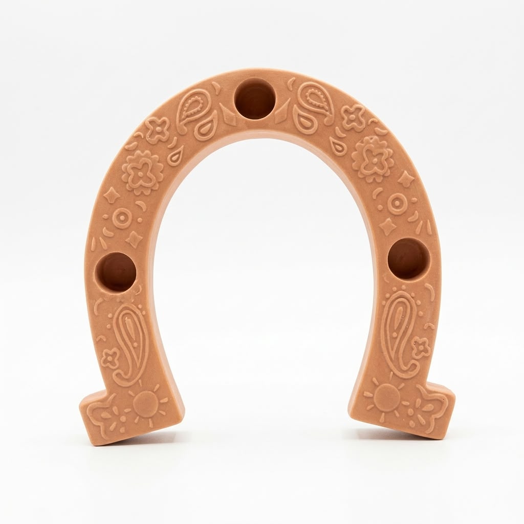 Candelabro de Cerámica Terracota en Forma de Herradura – Nashville
