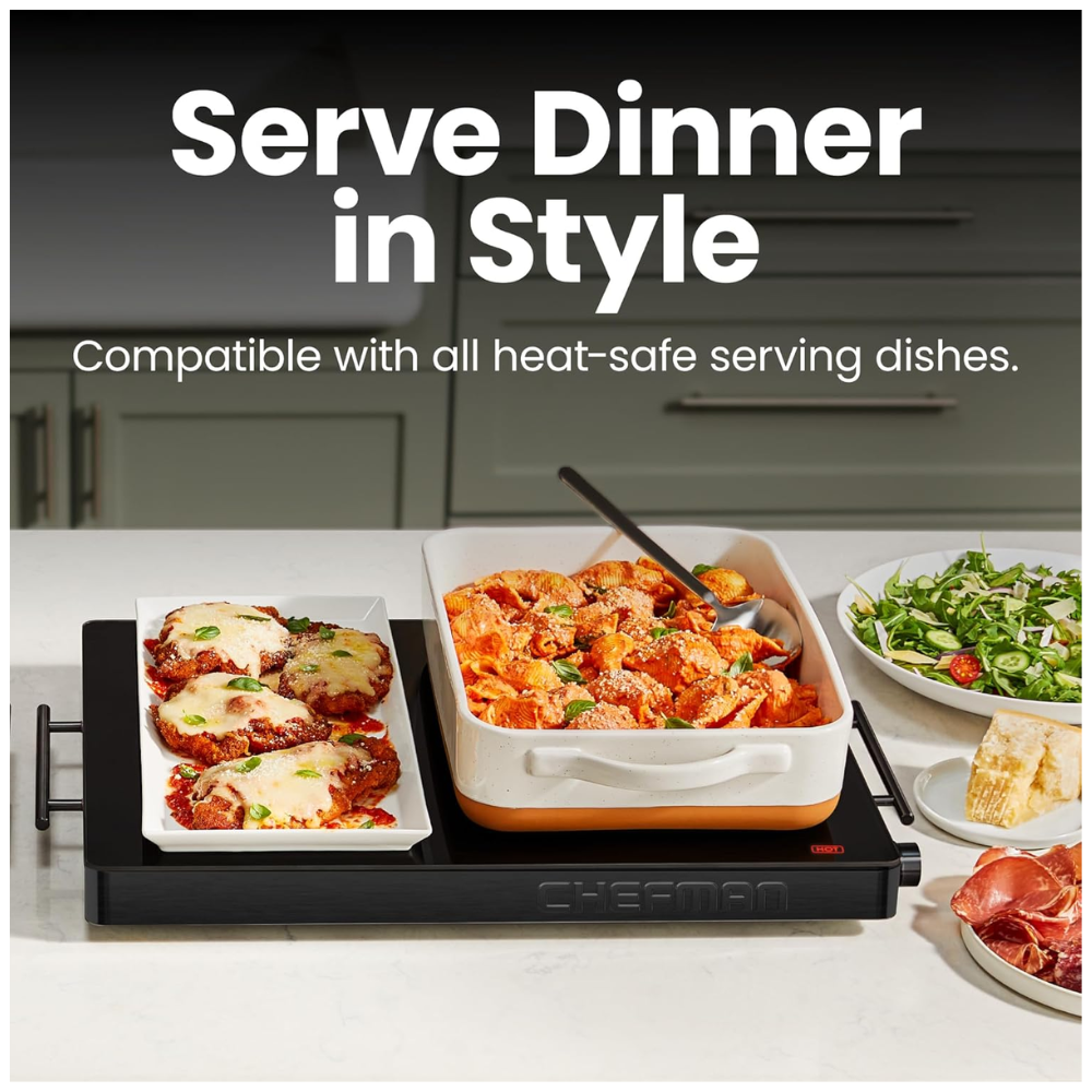 Bandeja de Calentamiento Eléctrica - Chefman