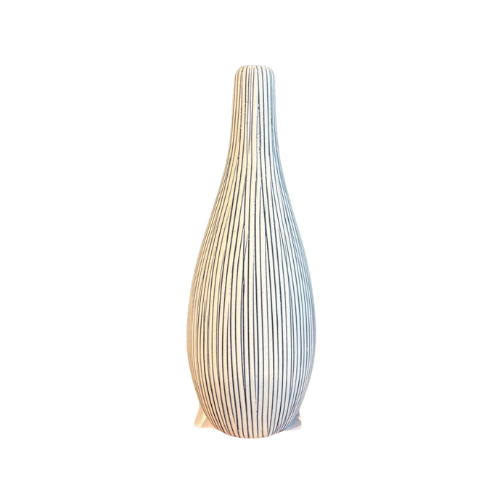 Florero Modo Mini Blue Stripes – Cerámica